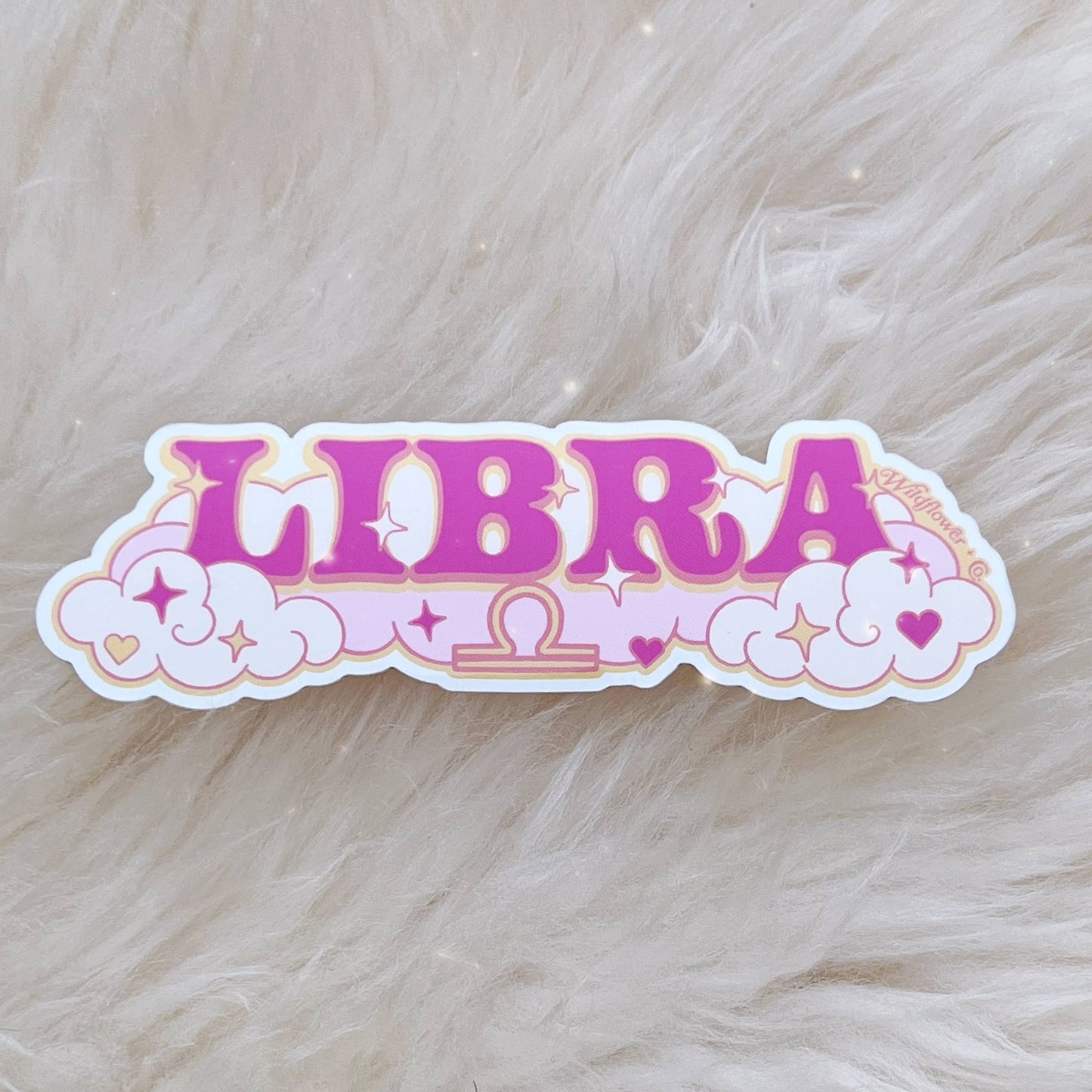Wildflower + Co. - Zodiac Sticker (Colorful), All Signs