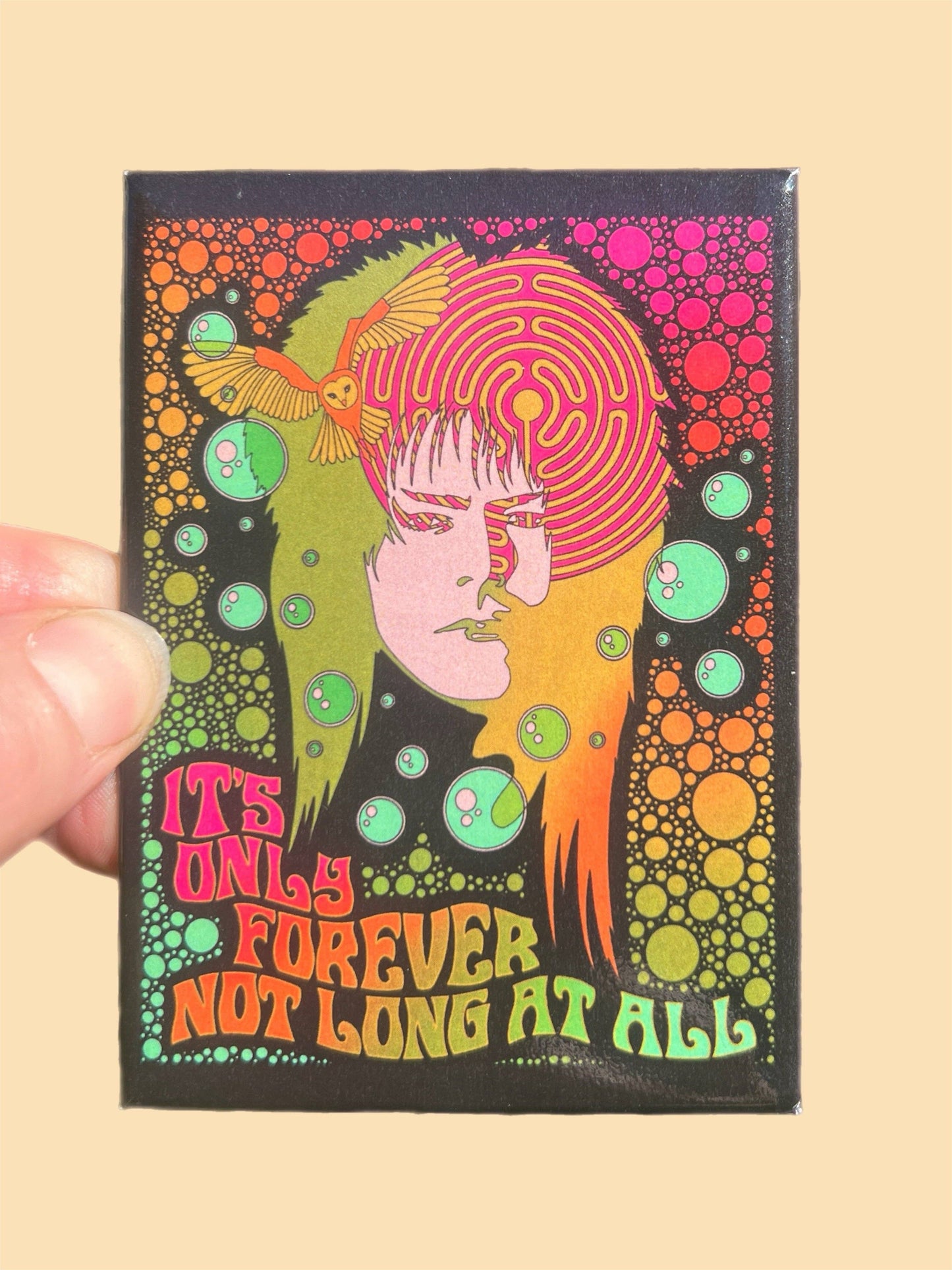 Astral Weekend - MAGNET Labyrinth Bowie Metal Magnet
