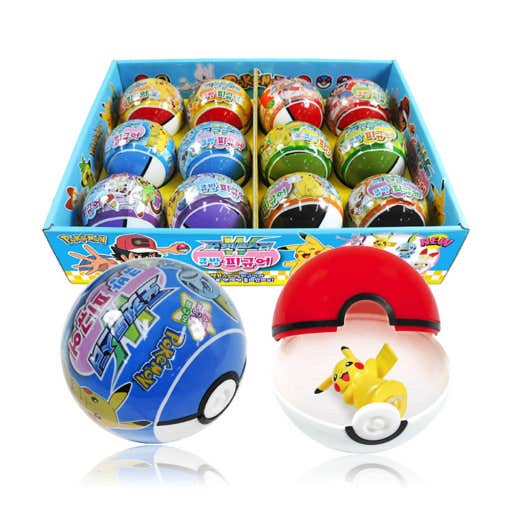 K-Wonderland - Pokémon Suction Figure Monster Ball– Gacha Blind Capsule Toy