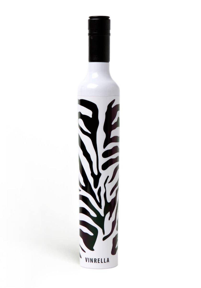 Vinrella - Zebra Bottle Umbrella