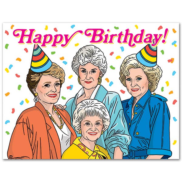 THE FOUND - Golden Girls Birthday Card