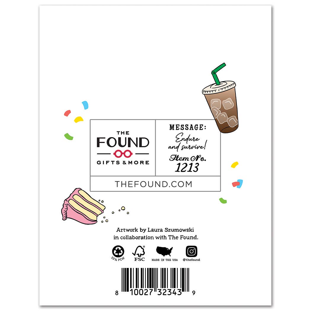 THE FOUND - Pedro Pascal Happy Birthday Card