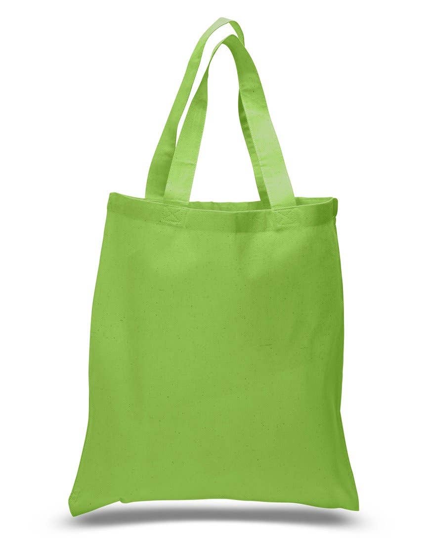 TBF Natural Cotton Canvas Basic Tote Bags Bulk - TB100