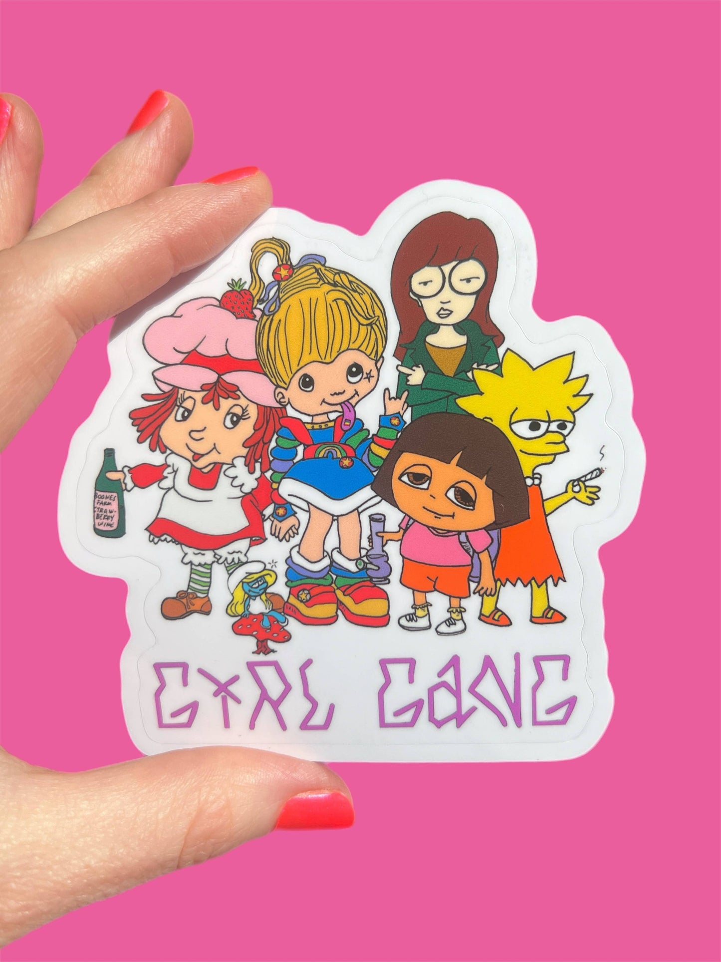 Girl Gang STICKER 3 Inch