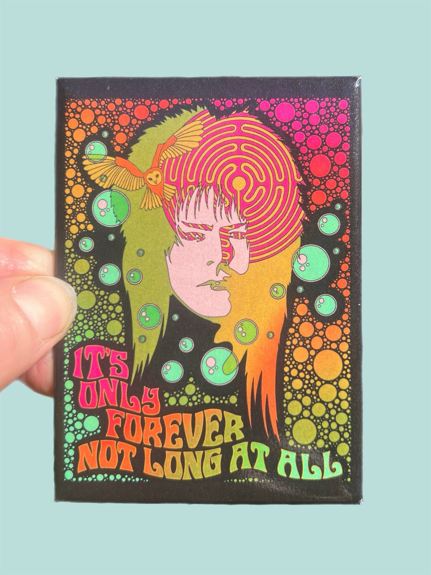 Astral Weekend - MAGNET Labyrinth Bowie Metal Magnet