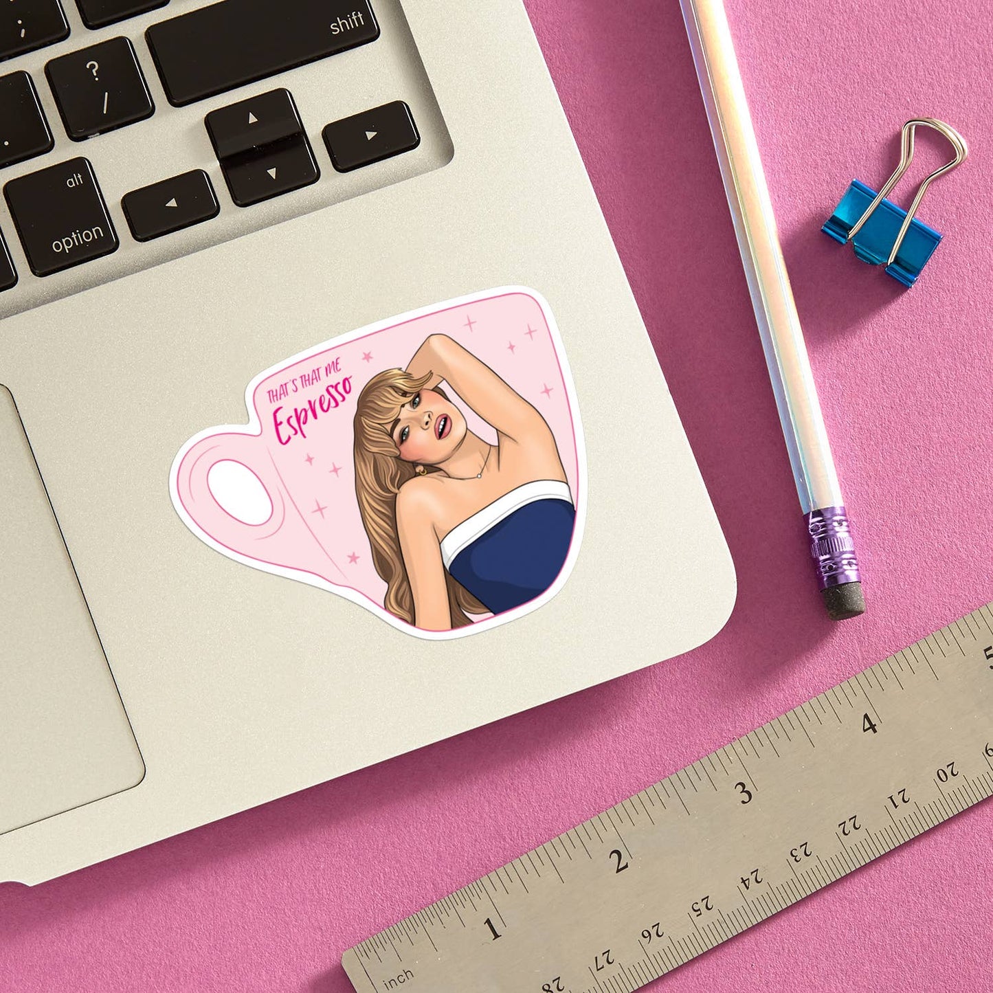 THE FOUND - Sabrina Espresso Die Cut Sticker