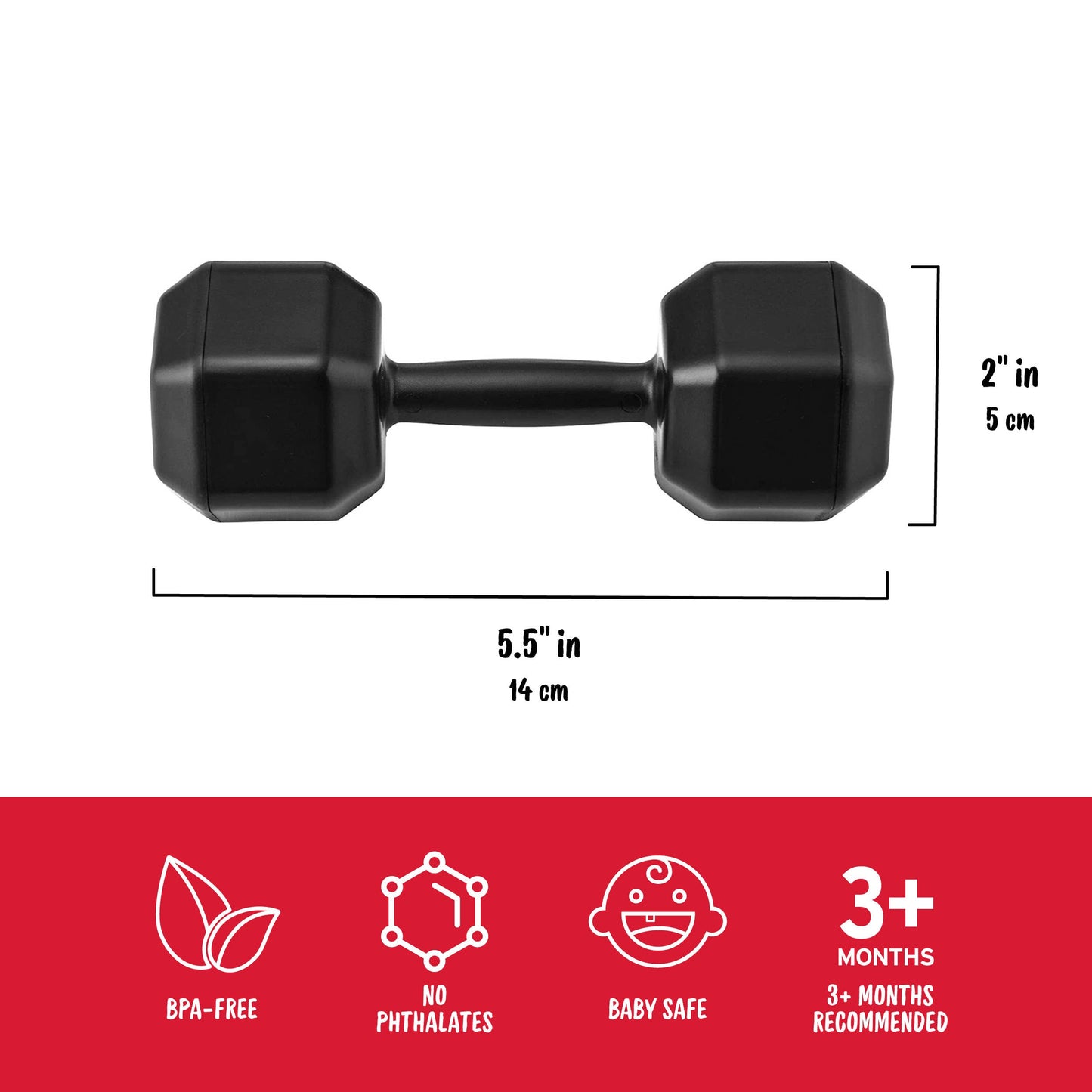 BUFF BABY - Dumbbell Rattle
