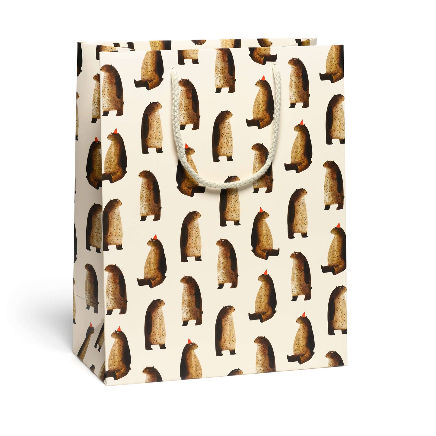 Red Cap Cards - Party Bear gift bags