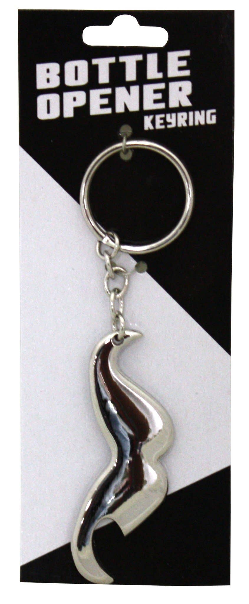 Mustache Bottle Opener Key Chain