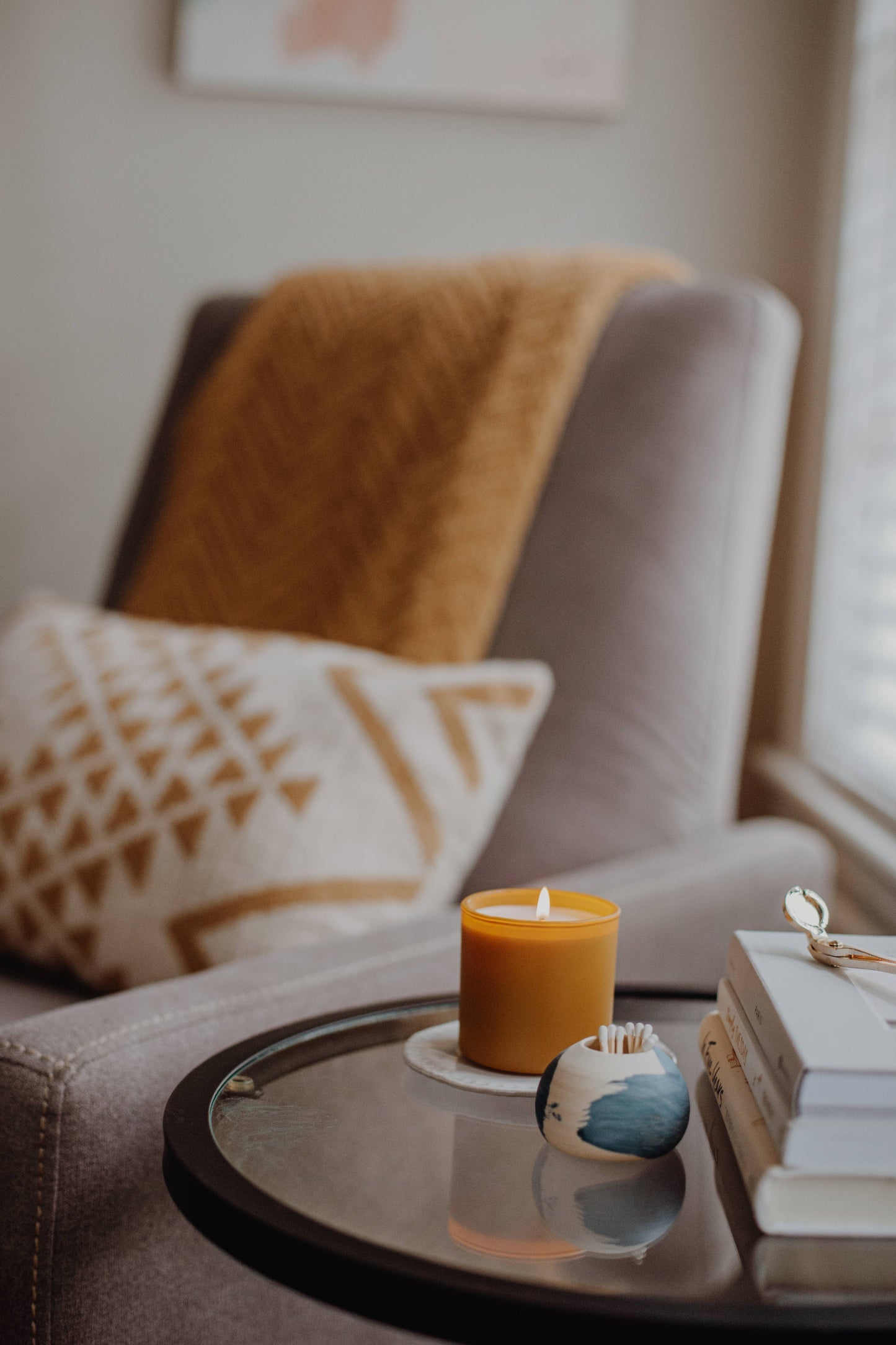 Calyan Wax Co. - Vetiver + Tonka - Dignity Series Soy Candle