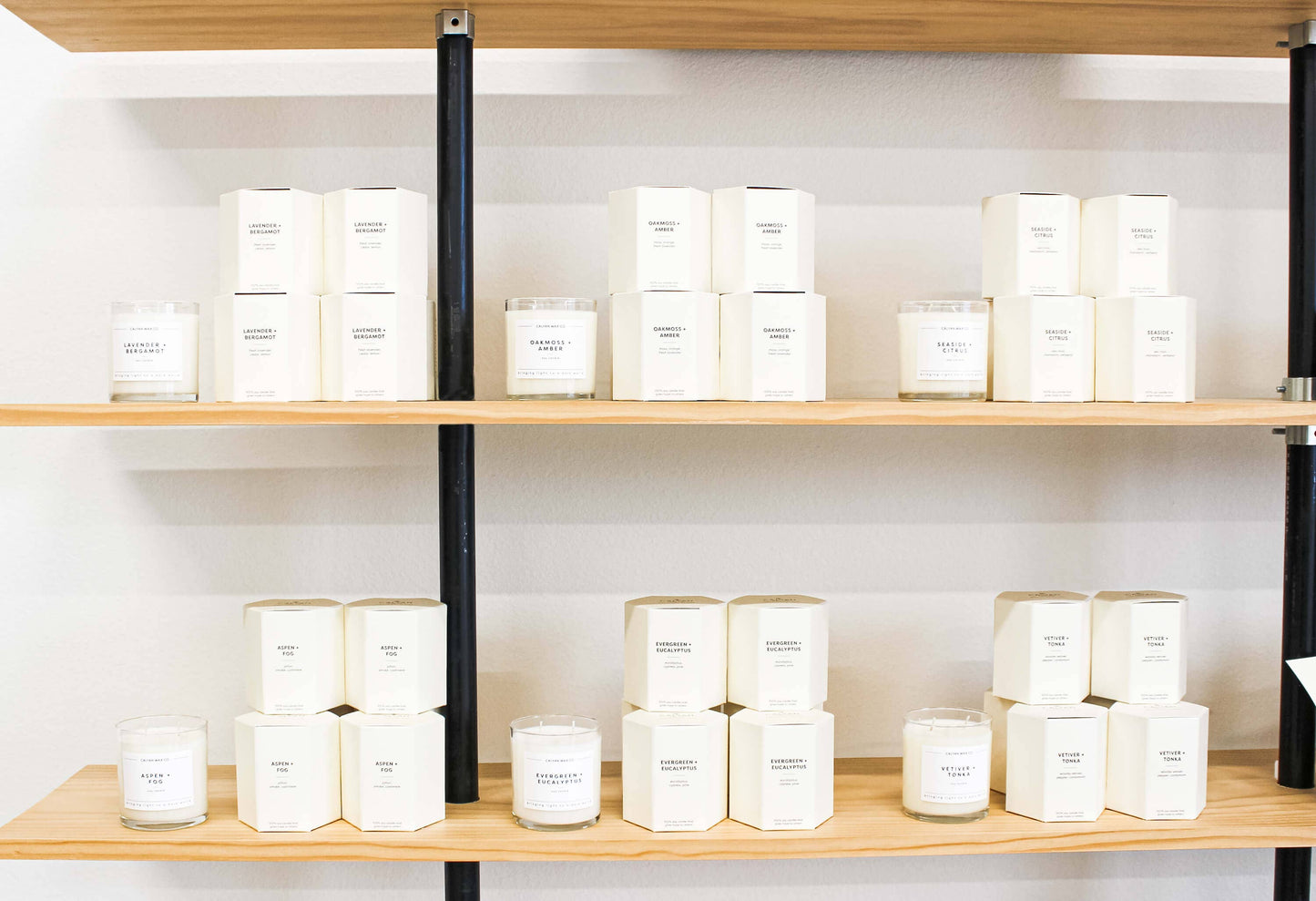Calyan Wax Co. - Seaside + Citrus - Glass Tumbler Soy Candle