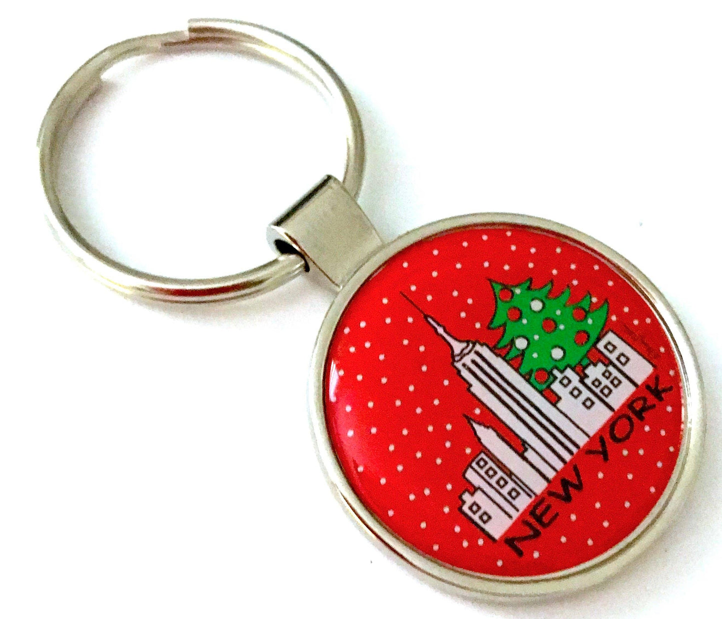 Mary Ellis - New York Christmas Keychain