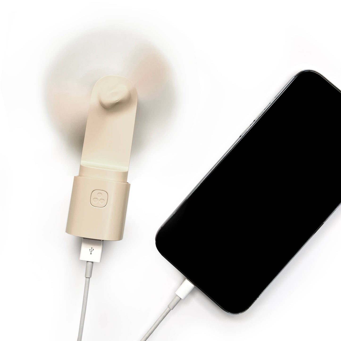Tech Candy - EASY BREEZY PORTABLE FAN + POWER BANK