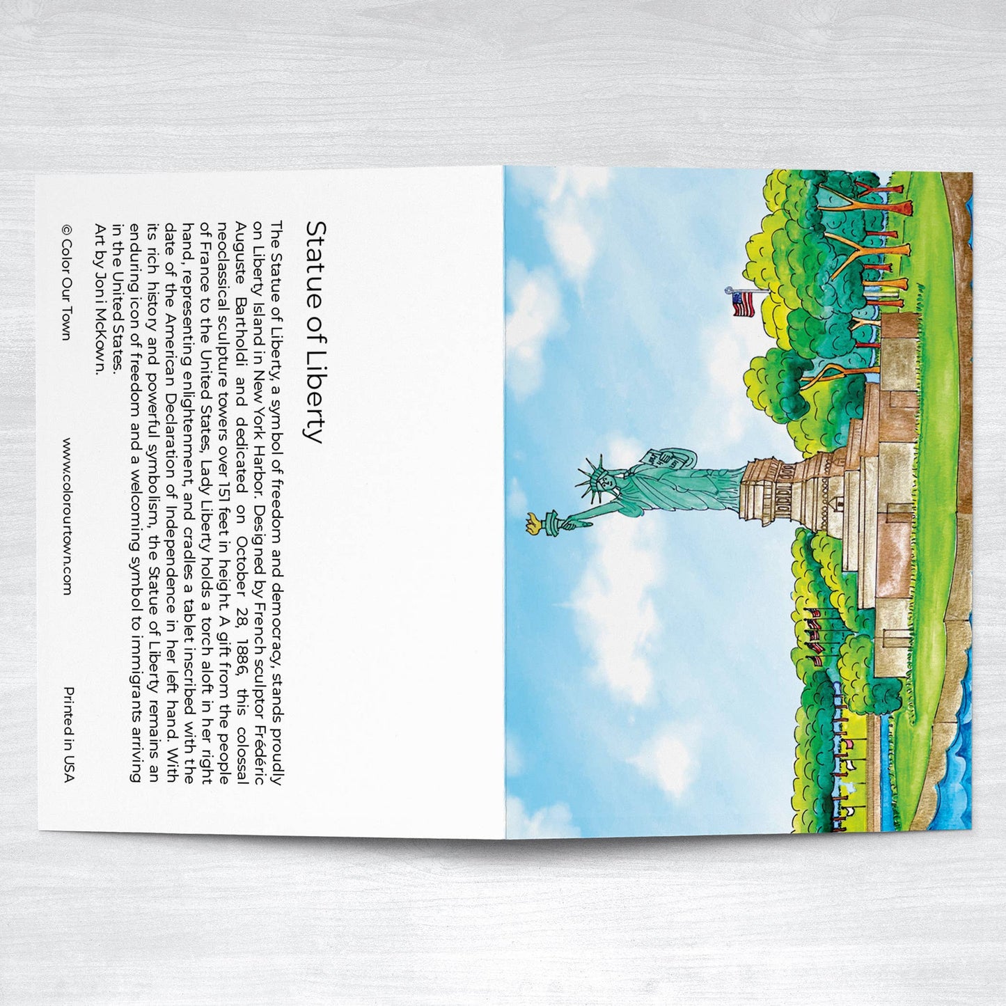 Statue of Liberty -NYC- Greeting Card