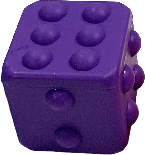 Toysmith - Poppin' Dice - Satisfying Fidget Toy, Assorted Colors