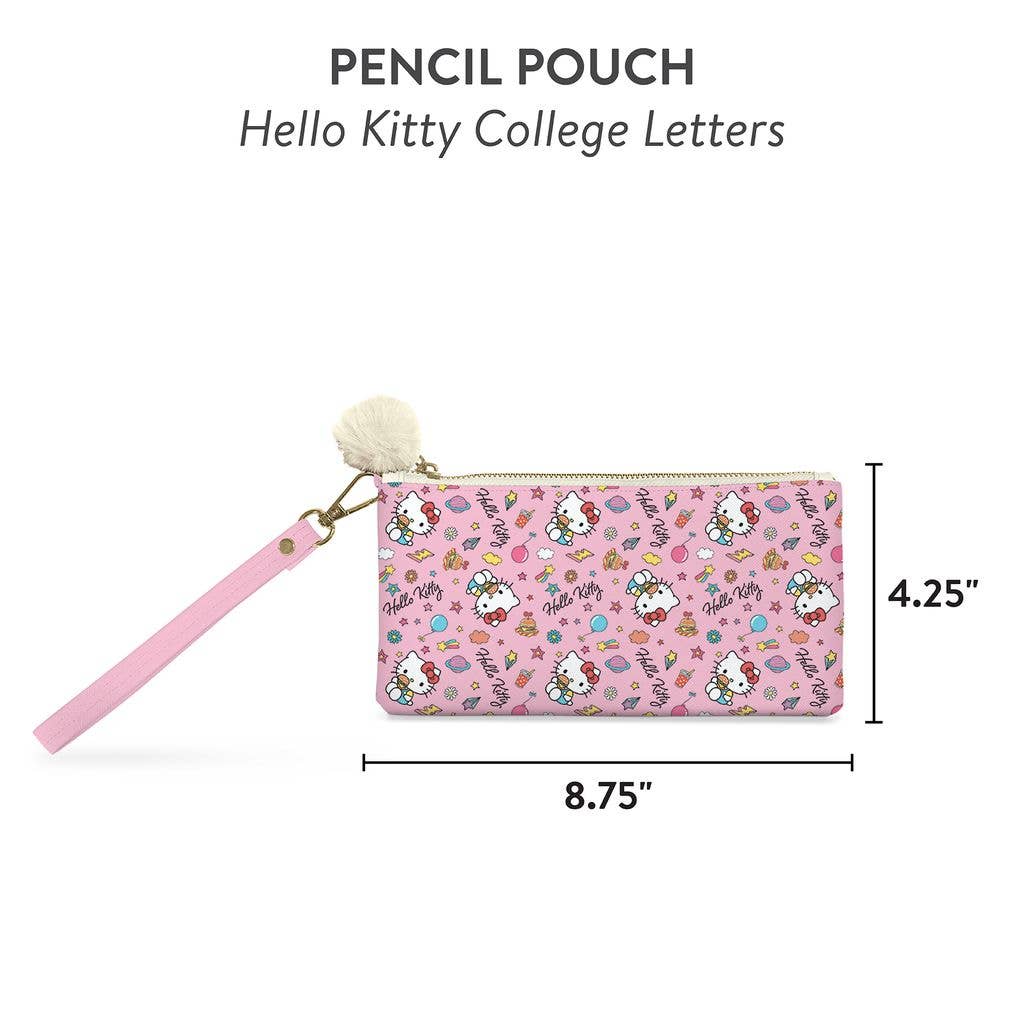 Studio Oh! - Hello Kitty College Letters Pencil Pouch
