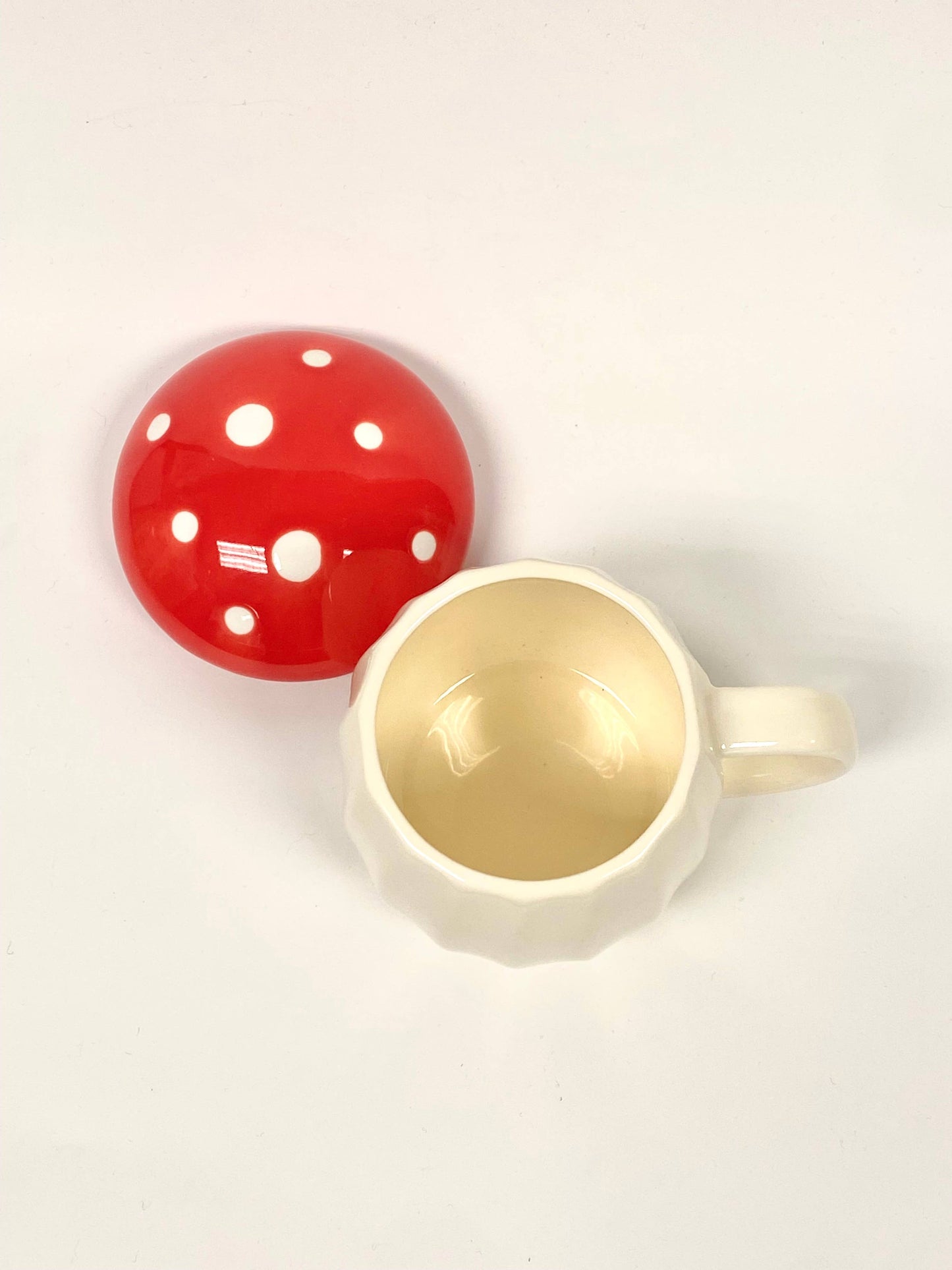Properly Improper - Red Wild Mushroom Ceramic Mug