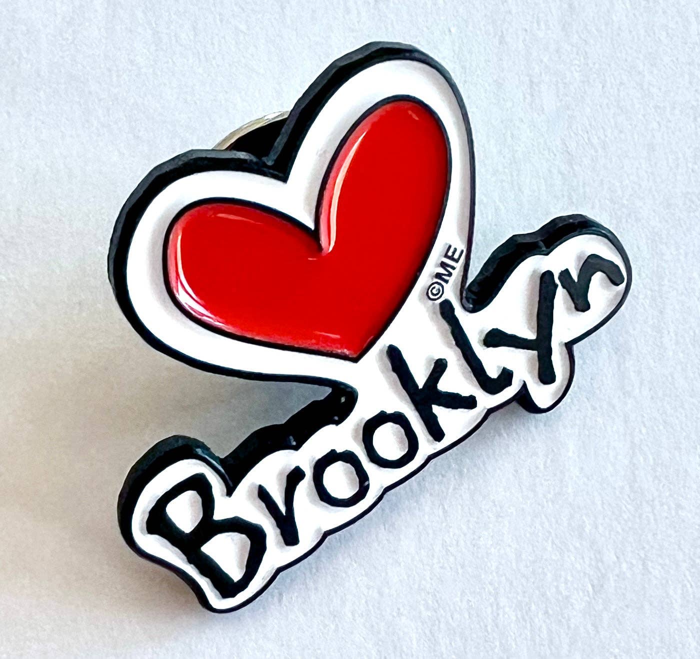 Mary Ellis - Brooklyn Heart Lapel Pin