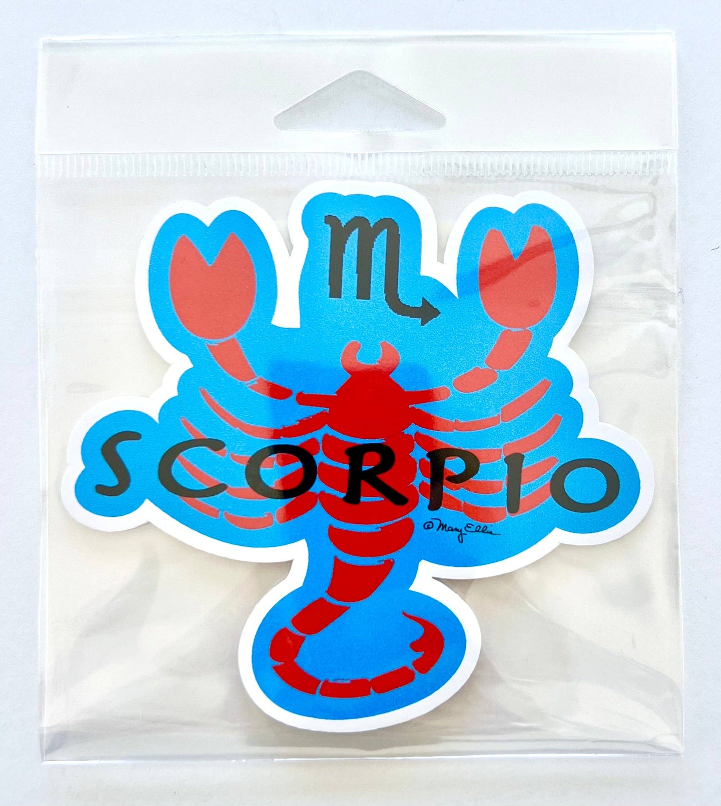 Mary Ellis - Scorpio Sticker | Scorpio Gift | Astrology Gift | Zodiac