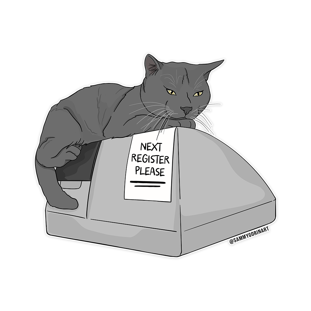 Bodega Cat, New York City, Sticker
