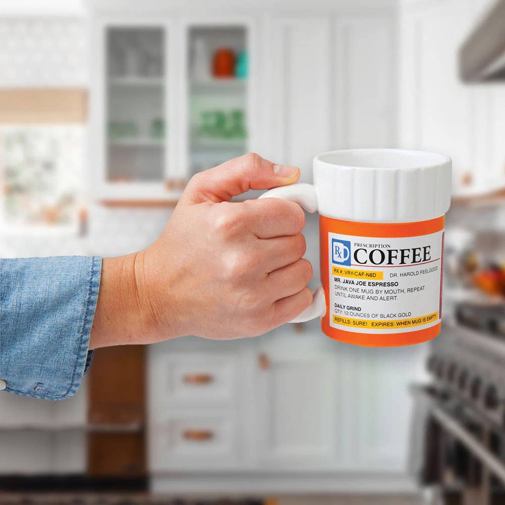 Prescription Pill Bottle Coffee Mug