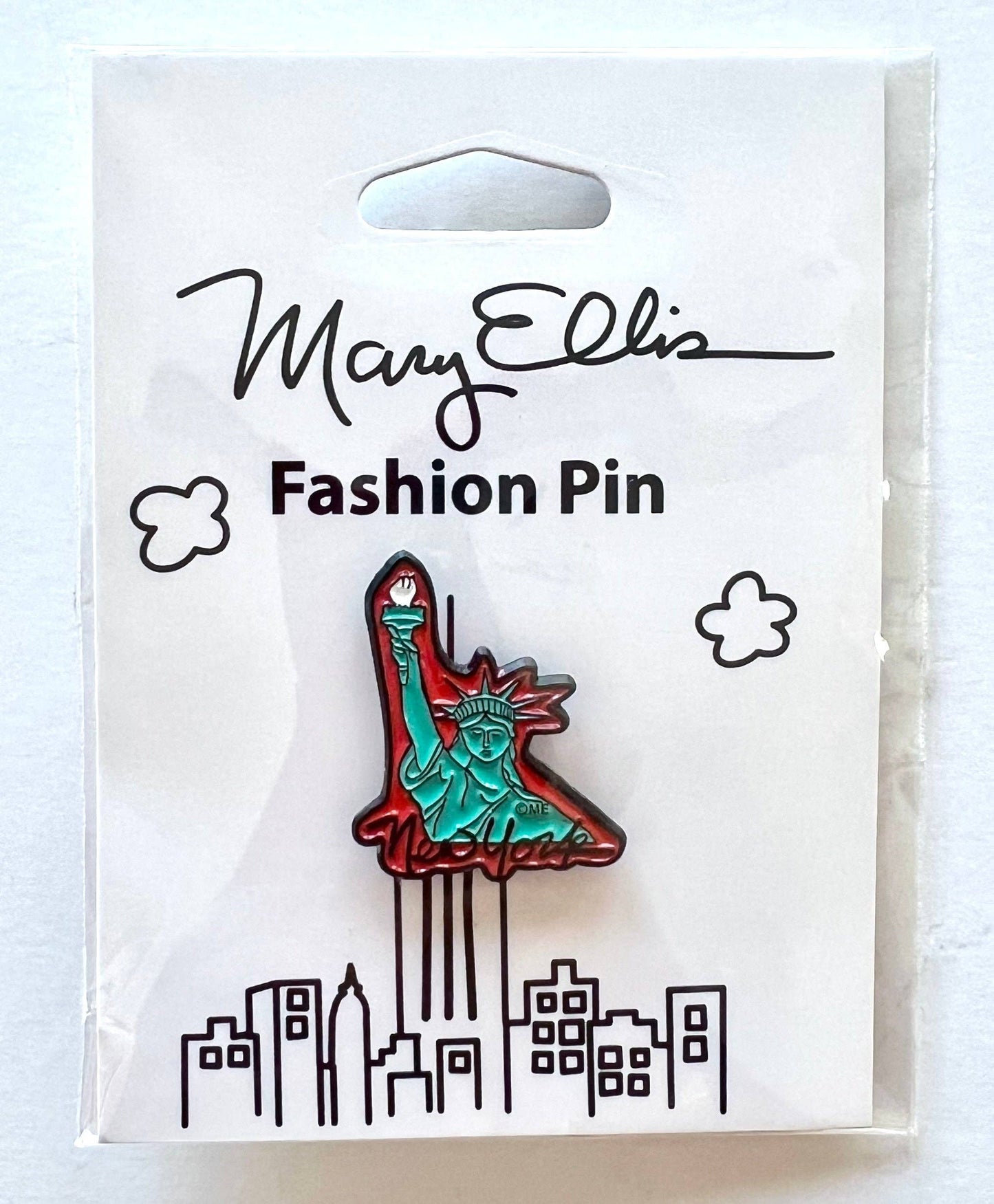 Mary Ellis - New York Statue of Liberty Lapel Pin