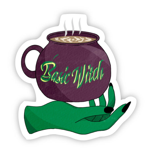 Basic Witch Halloween Sticker