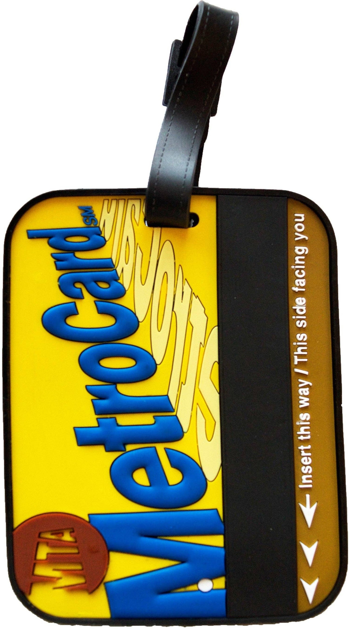 New York Luggage Tag Subway MTA MetroCard