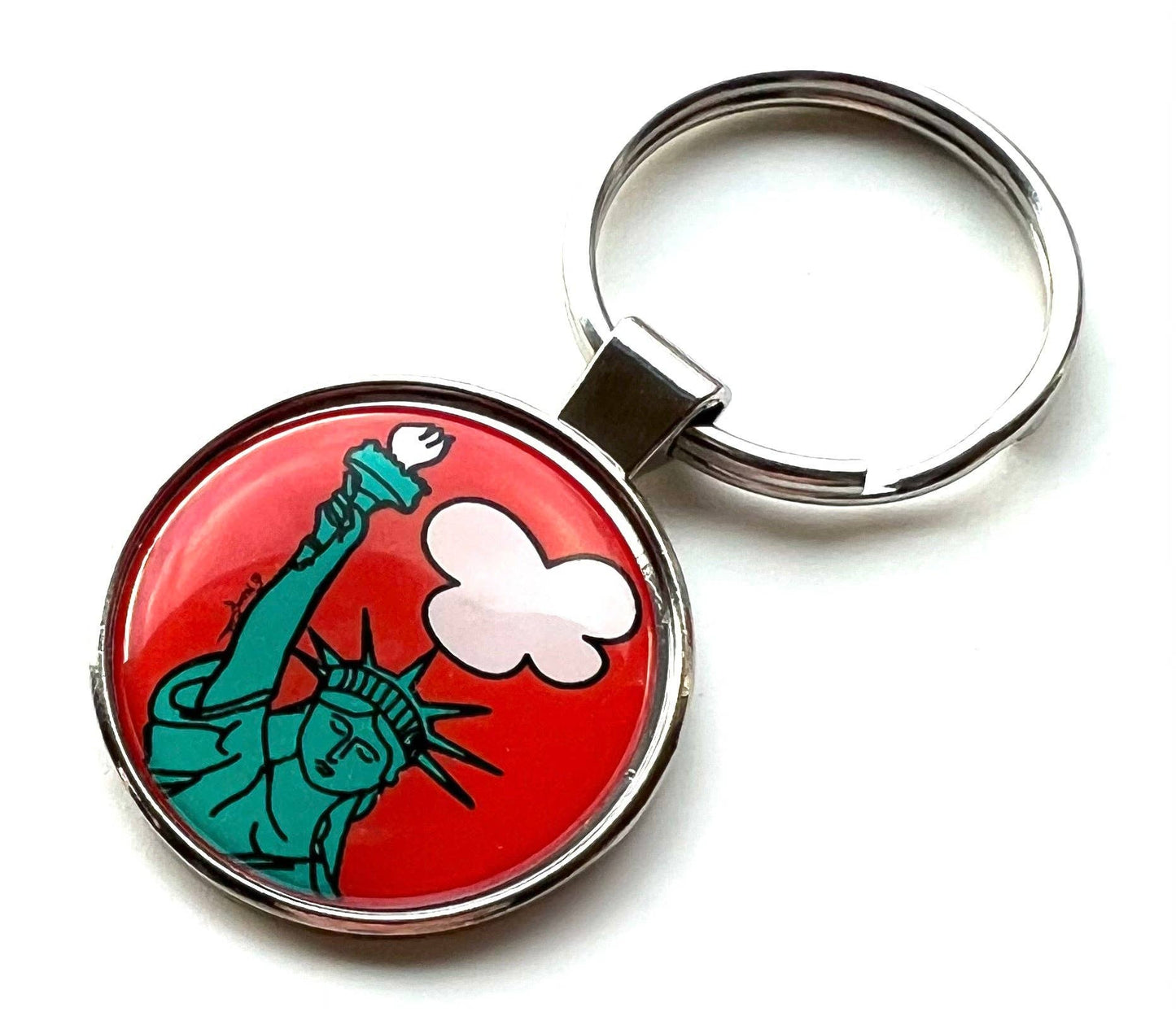Mary Ellis - New York Keychain Statue of Liberty Torch