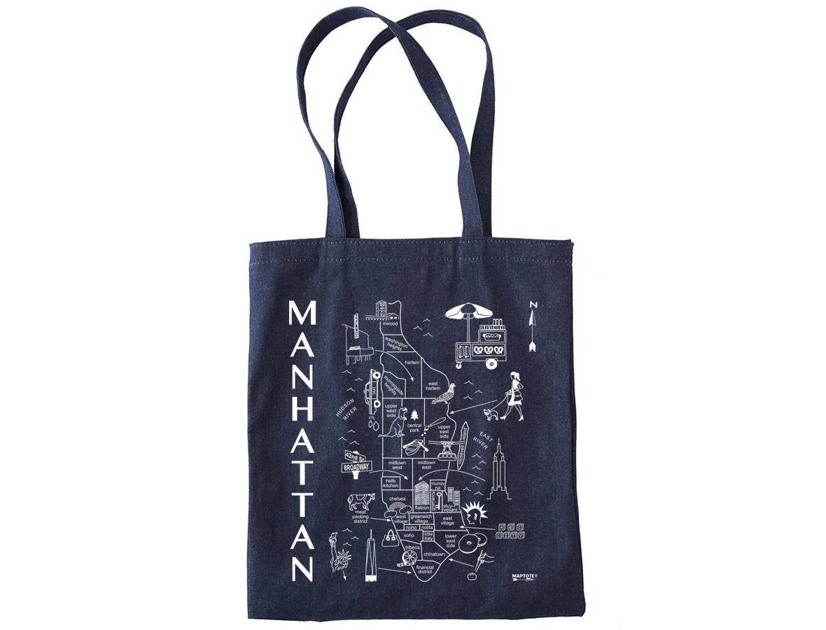 Maptote - Manhattan Denim Tote