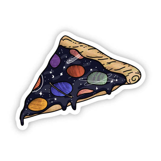 Big Moods - Planet Pizza Sticker
