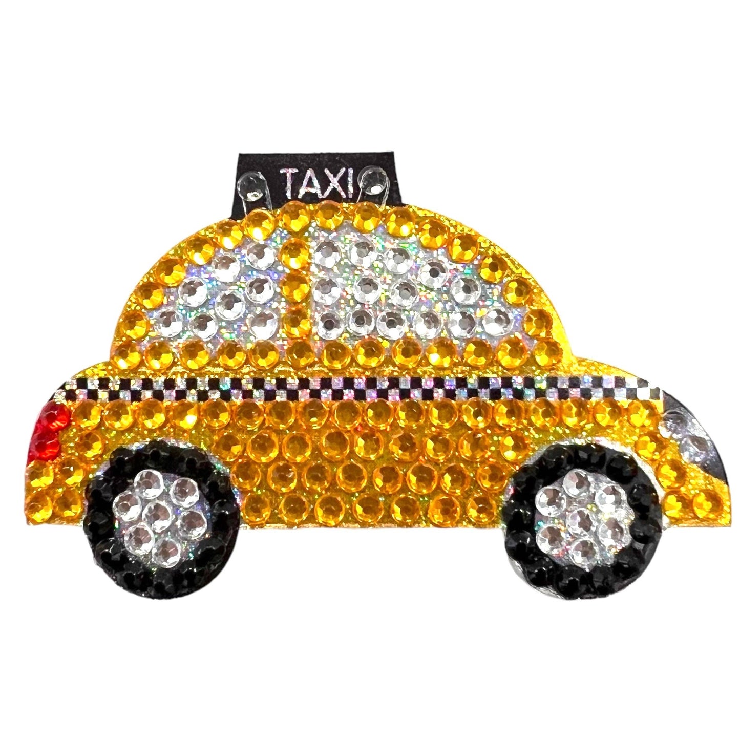 Taxi 2" Rhinestone Sticker