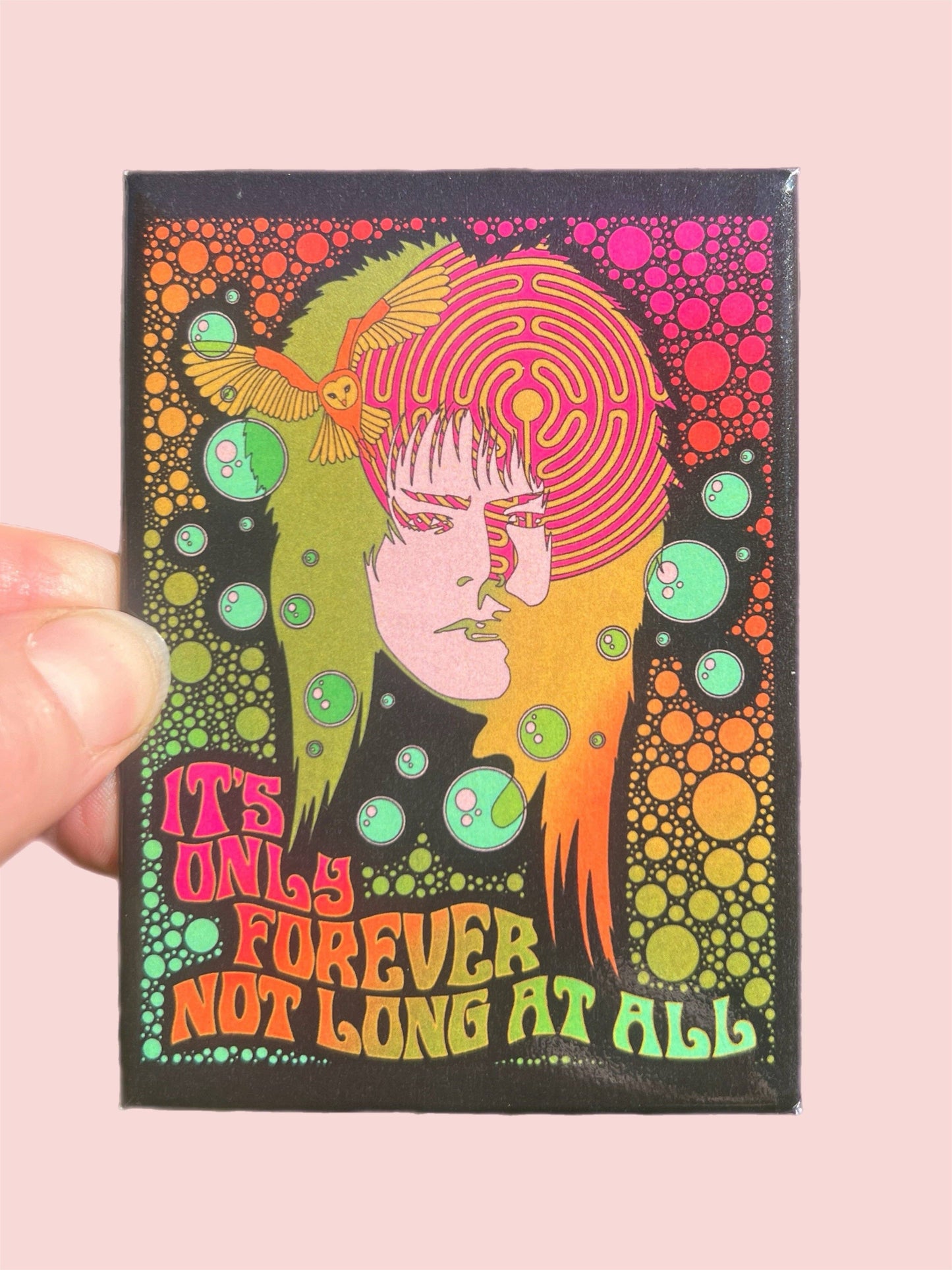 Astral Weekend - MAGNET Labyrinth Bowie Metal Magnet