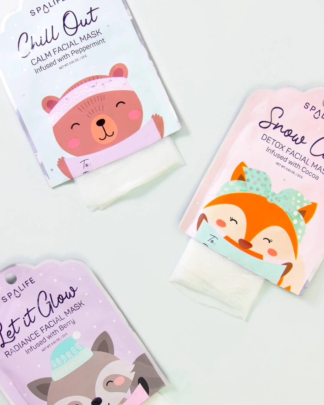My Spa Life - Holiday Gift Tags Facial Masks Bundle - 1 Pack
