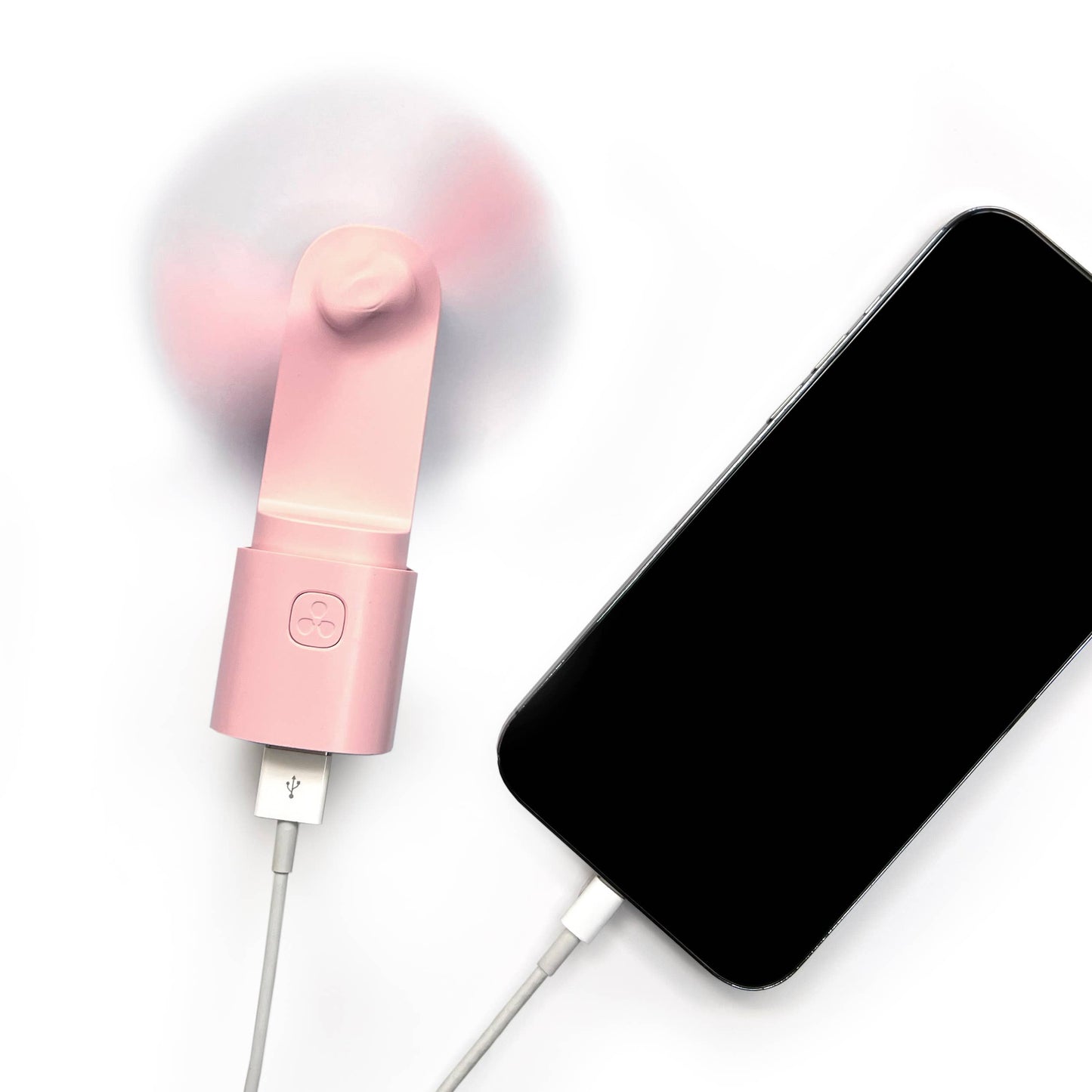 Tech Candy - EASY BREEZY PORTABLE FAN + POWER BANK