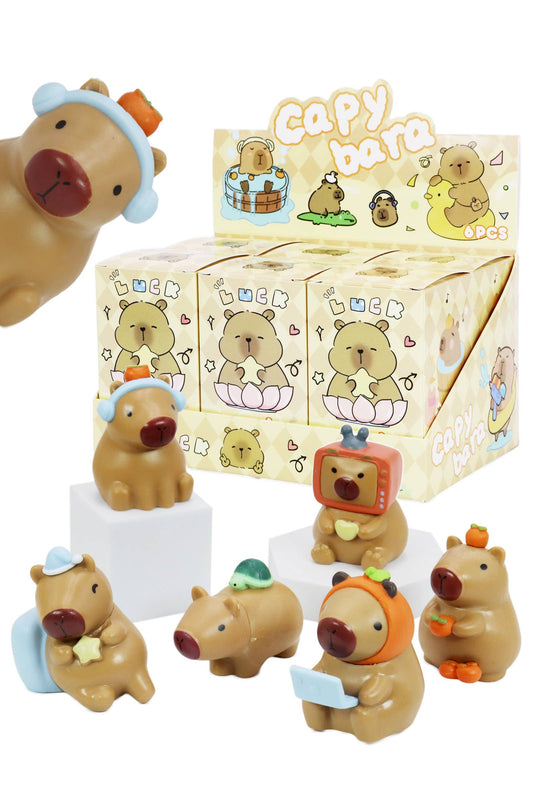 Cap Zone - Capybara PVC Figurine Blind Mystery Box