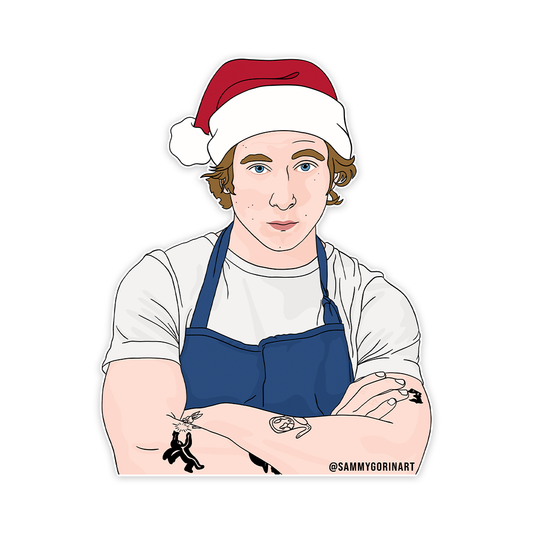 Sammy Gorin LLC - Christmas Yes, Chef Sticker