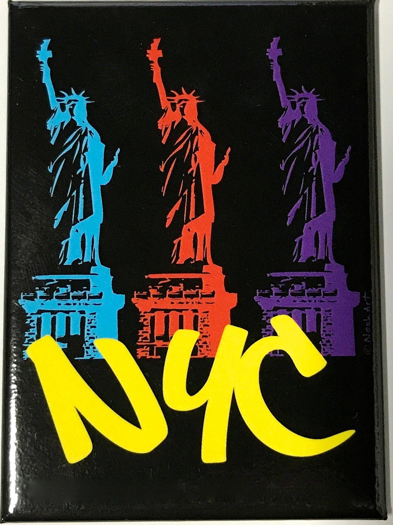 New York Magnet Statue Of Liberty Colors