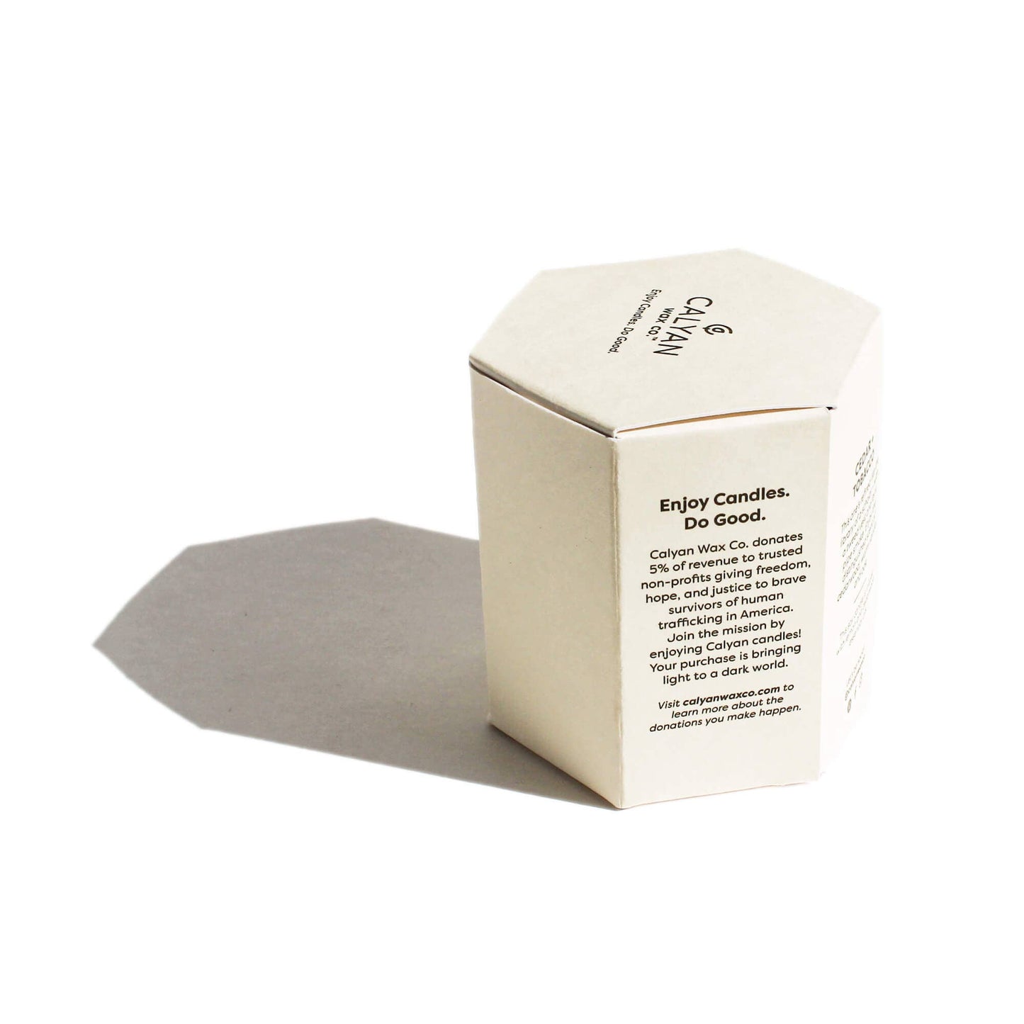 Calyan Wax Co. - Musk + Teakwood - Glass Tumbler Soy Candle