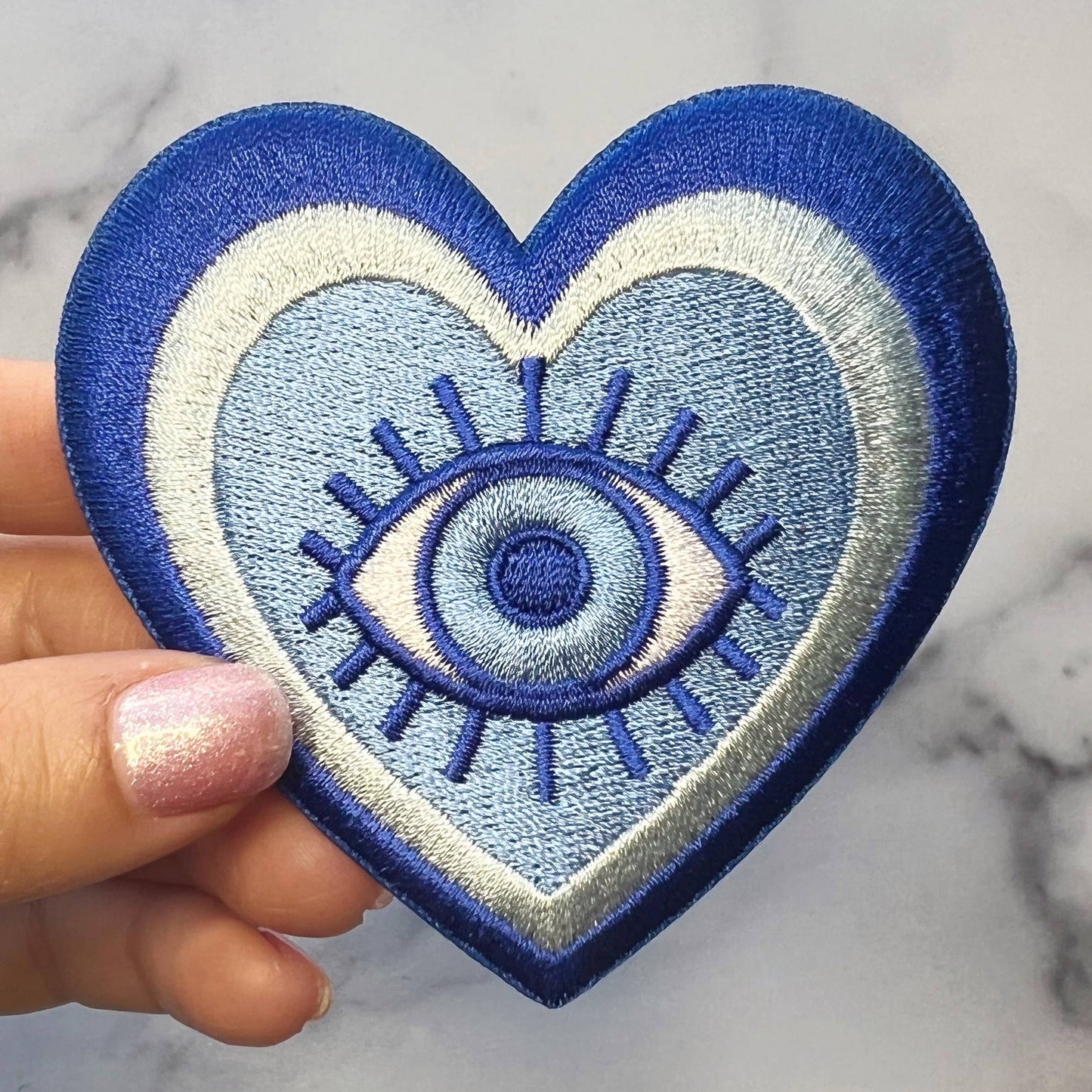 Wildflower + Co. - Evil Eye Heart Patch