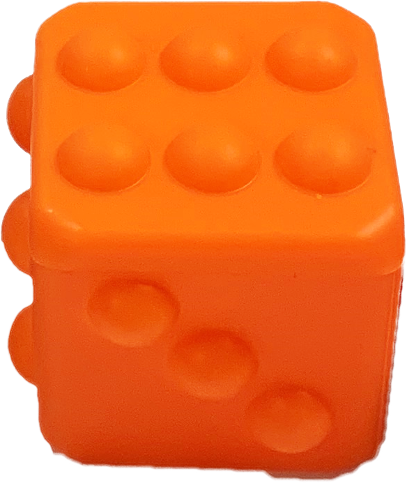 Toysmith - Poppin' Dice - Satisfying Fidget Toy, Assorted Colors