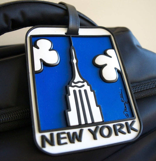 Mary Ellis - Empire State Luggage Tag | New York Gift | New York Souvenir