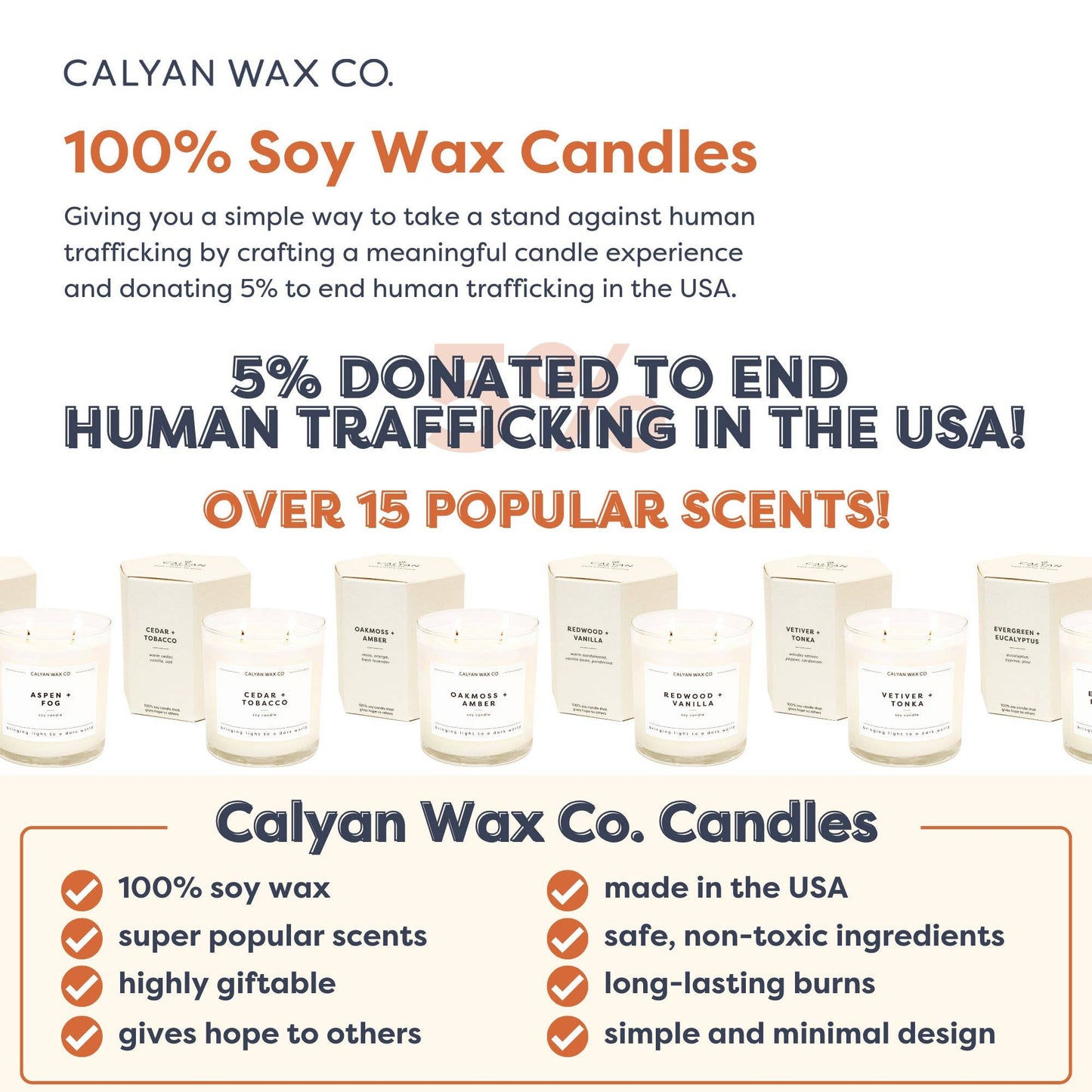 Calyan Wax Co. - Seaside + Citrus - Glass Tumbler Soy Candle