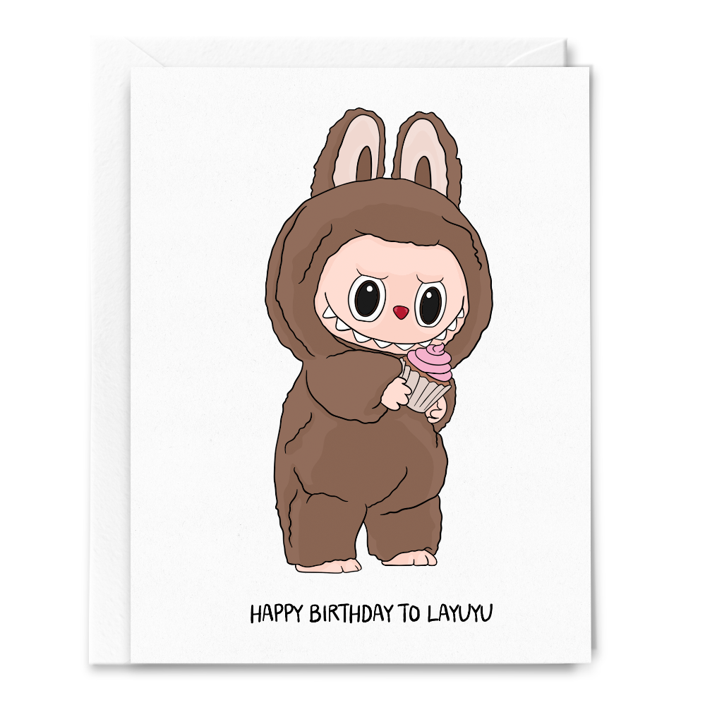 Sammy Gorin LLC - Happy Birthday to Layuyu Card