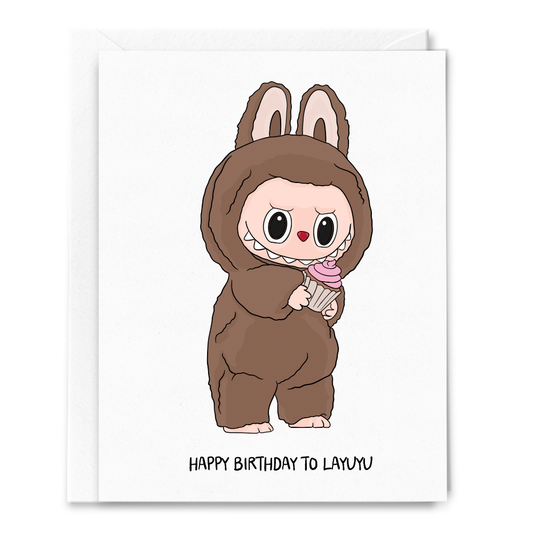 Sammy Gorin LLC - Happy Birthday to Layuyu Card