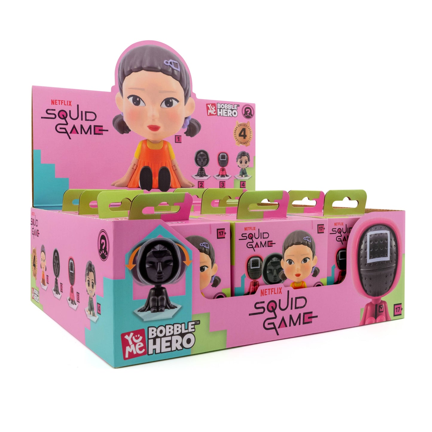 Toys Matter Inc. - Squid Game Bobble Hero - Blind Box CDU