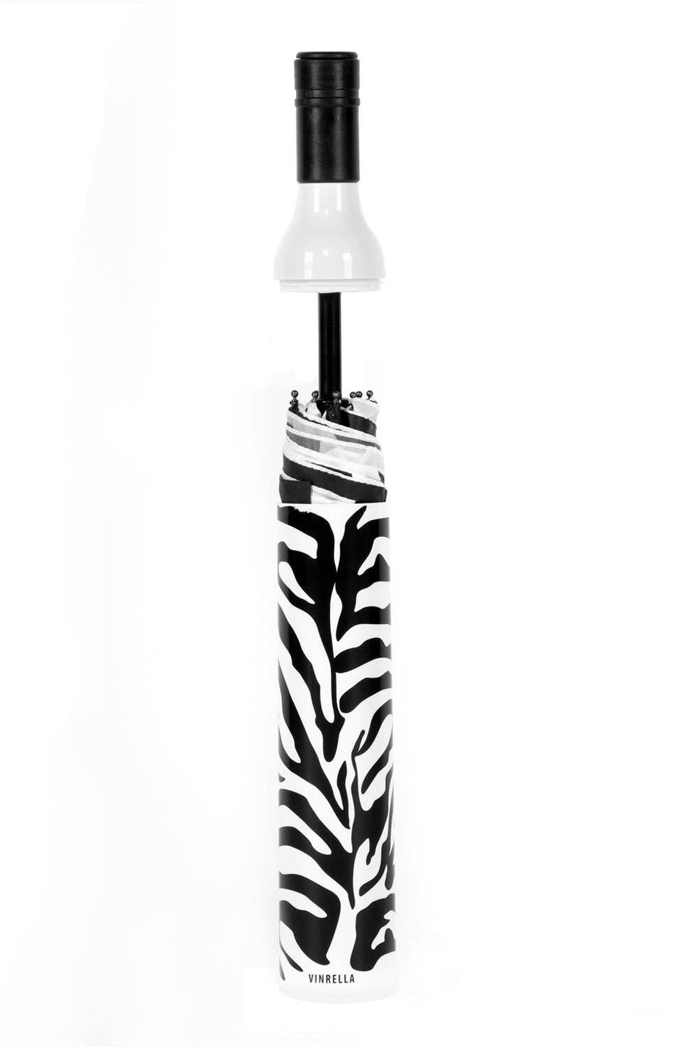 Vinrella - Zebra Bottle Umbrella