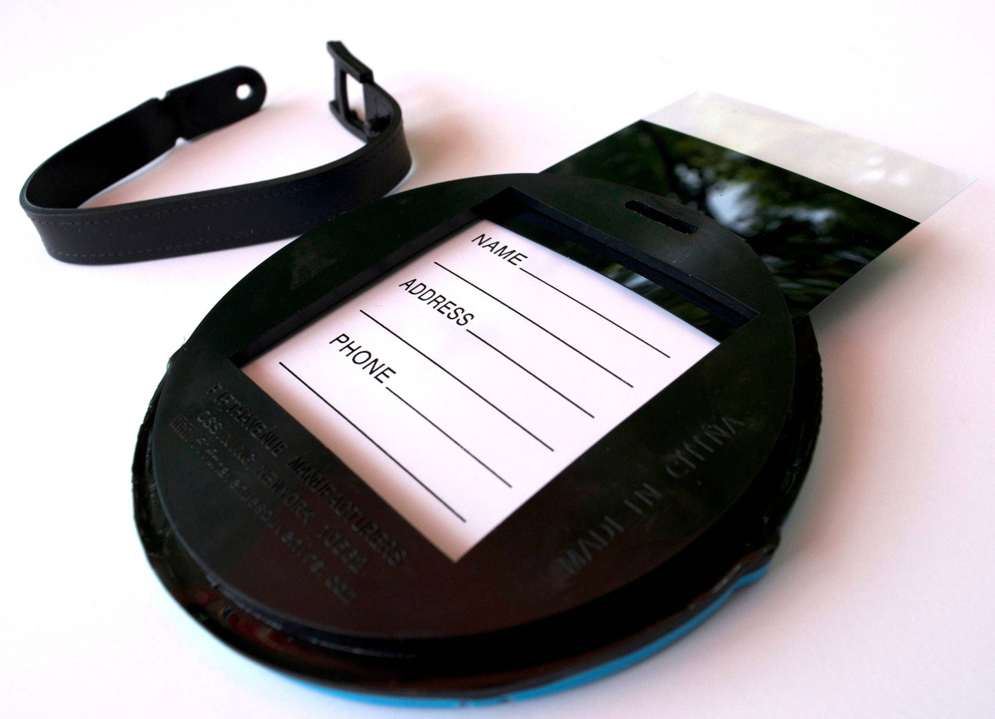 Statue Of Liberty Heart 3-D Luggage Tag | New York Souvenir