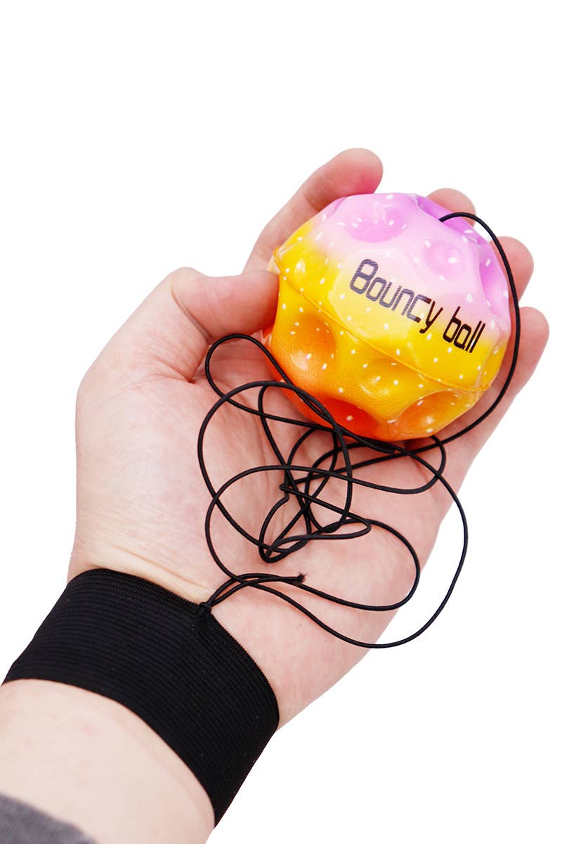 Cap Zone - Rainbow Meteorite Bouncy Return Gravity Ball
