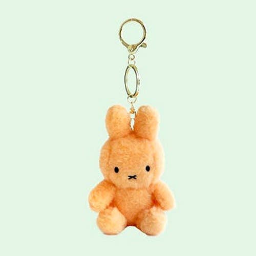 Miffy Limited Creamy Soft Color Fluffy Key ring Bag Charm